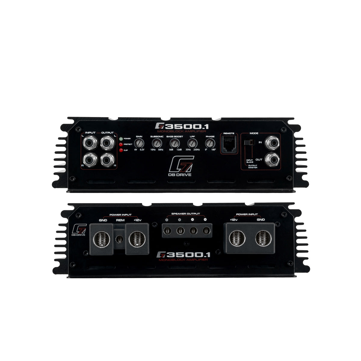 Amplificador Monoblock DB Drive G7 3500.1 3500 Watts Clase D