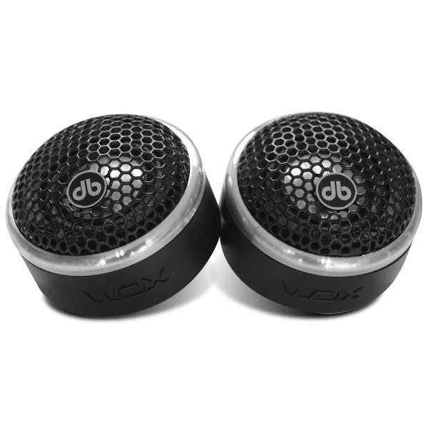 Set de Tweeters DB Drive WDX1TW-MOTO 225 Watts 1.25 Pulgadas 4 Ohms WDX Series