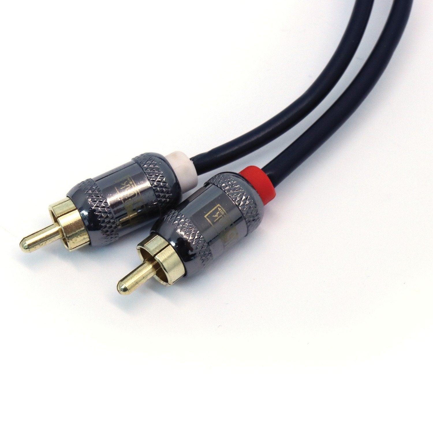 Cable RCA Blindaje Cuádruple DB Link MGY2M 1 Hembra a 2 Macho Tipo Y 100% Cobre Maxkore Series