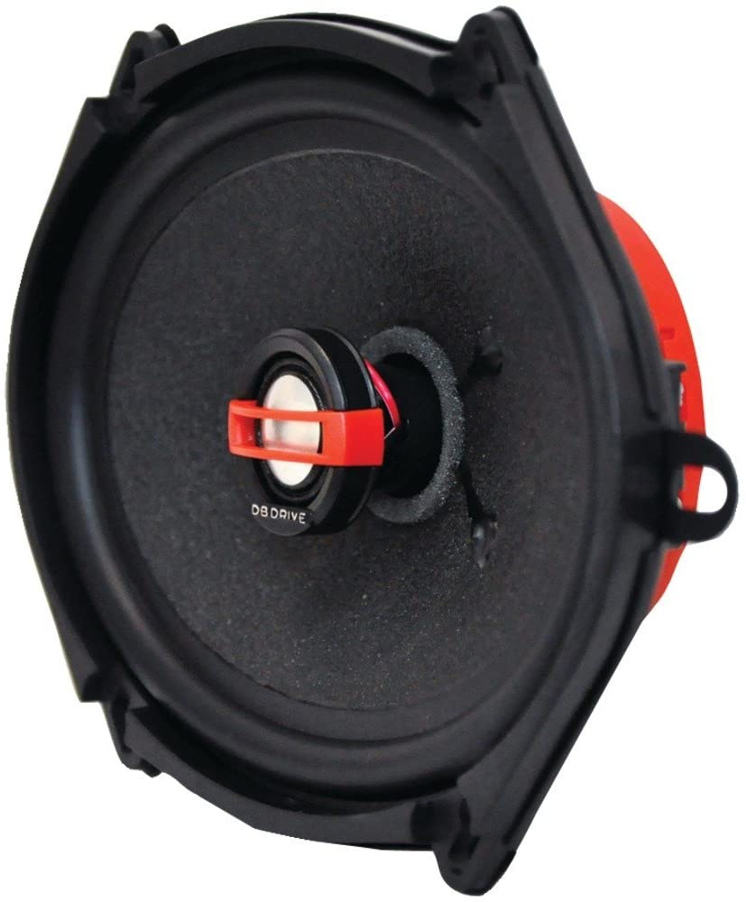 Bocinas Coaxiales DB Drive S5 57 350 Watts 5x7 Pulgadas 4 Ohms 75 Watts RMS 2 Vías Okur