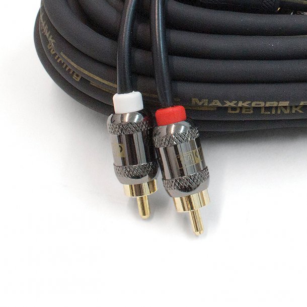 Cable RCA Blindaje Cuádruple DB Link MG17 17 pies 5.18 metros 100% Cobre Maxkore Series