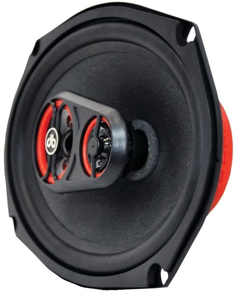 Bocinas Triaxiales DB Drive S1 69v2 300 Watts 6x9 Pulgadas 4 Ohms 65 Watts RMS 3 Vías Okur Series