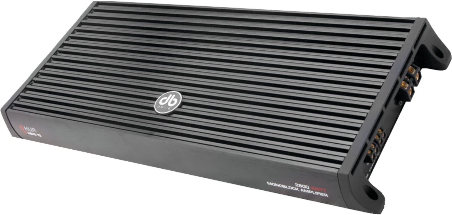 Amplificador Monoblock DB Drive A6 2800.1D 2800 Watts Clase D 1 Ohm Open Show Competencias