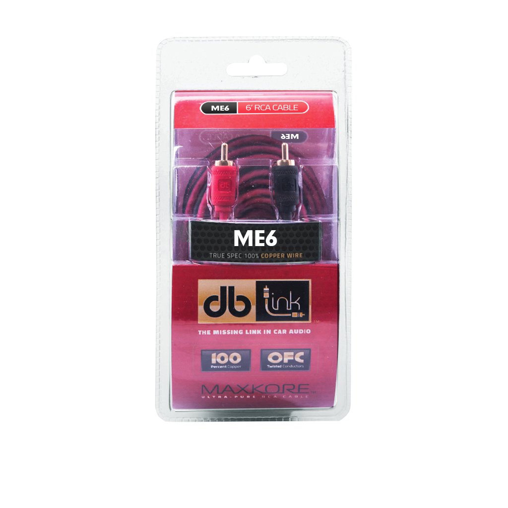 Cable RCA DB Link ME6 6 pies 1.82 metros 100% Cobre Libre De Oxígeno