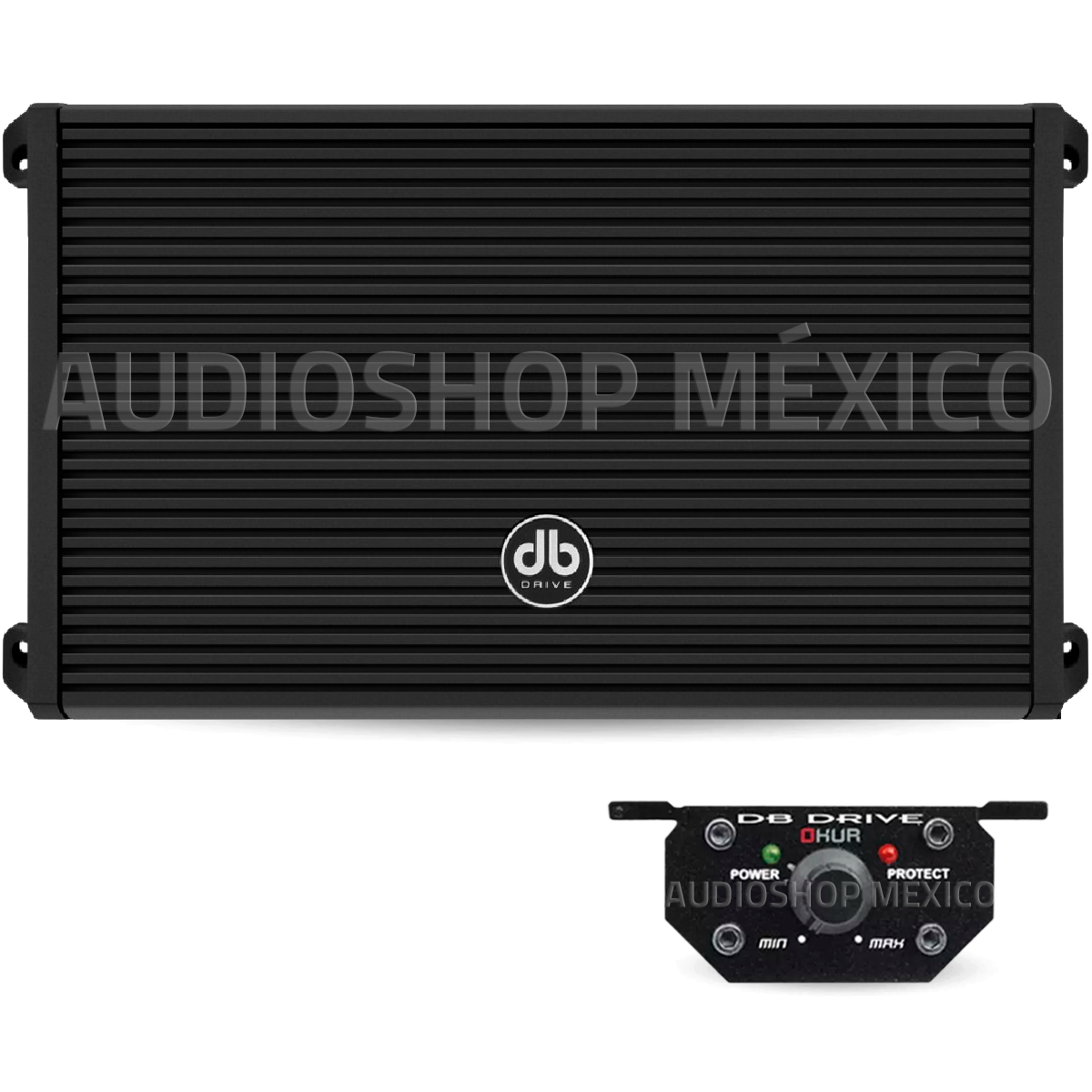 Amplificador Monoblock DB Drive A6 1900.1D 1900 Watts Clase D con Control de bajos