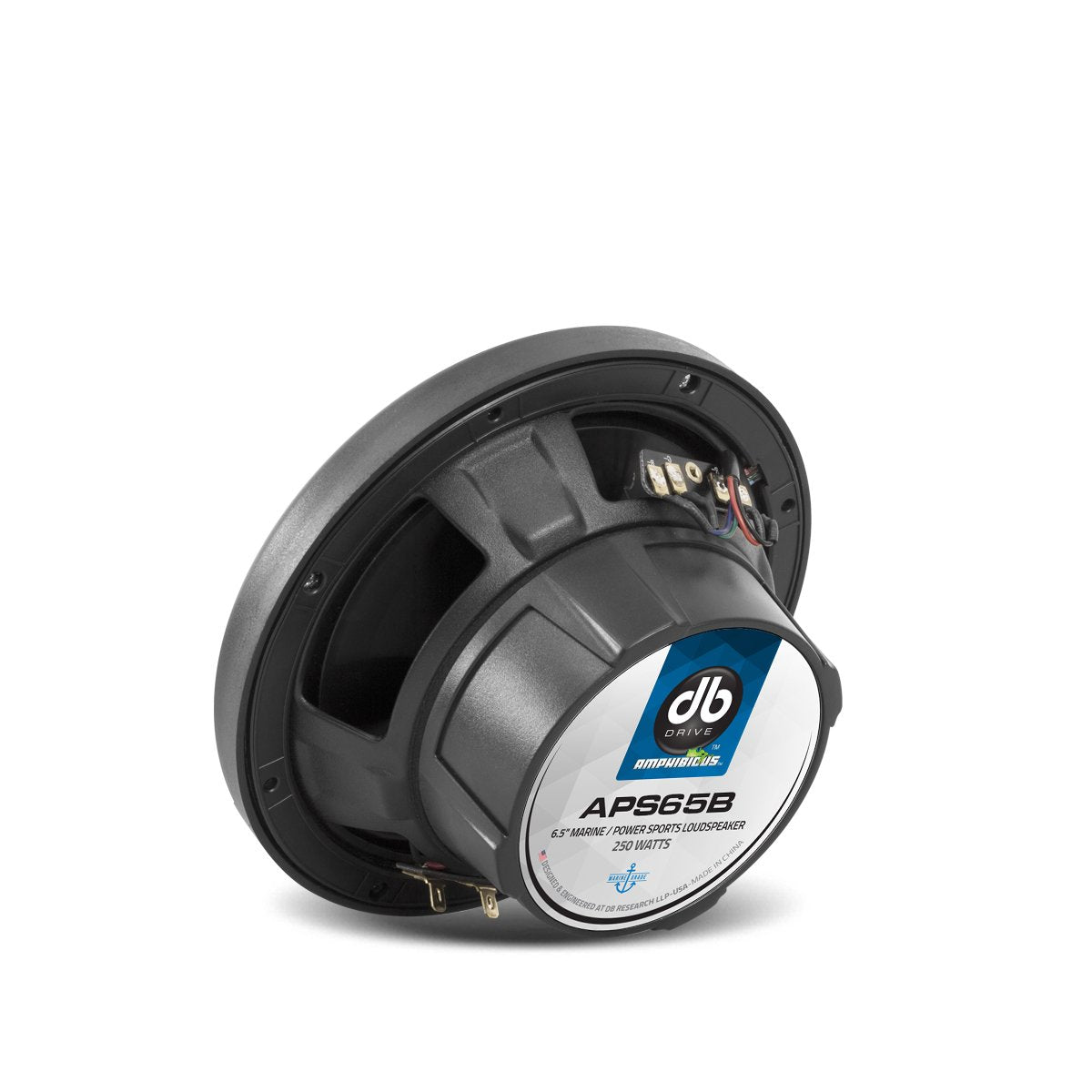 Bocinas Marinas DB Drive APS65B 250 Watts 6.5 Pulgadas 4 Ohms 2 Vías Amphibious Series