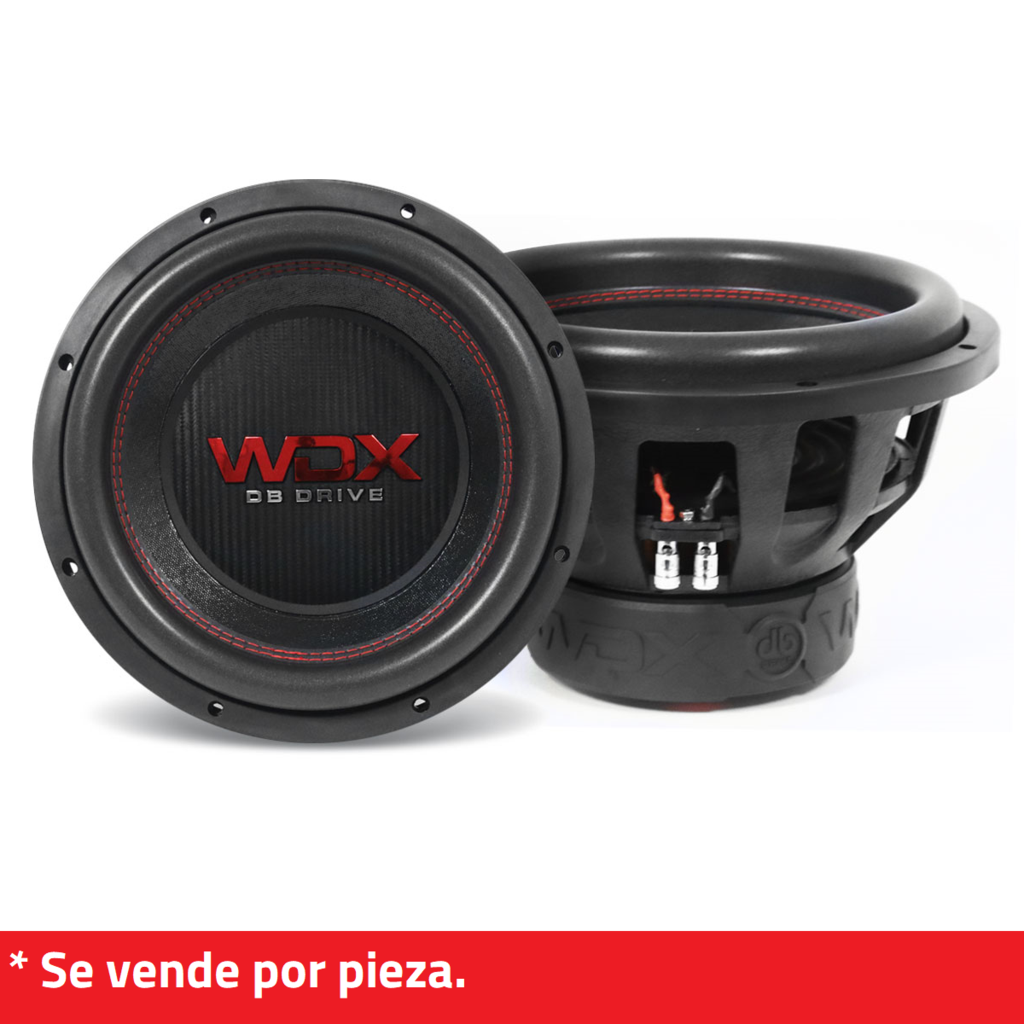 Subwoofer Profesional DB Drive WDX10G1.4 2000 Watts 10 Pulgadas 4 Ohms Doble Bobina