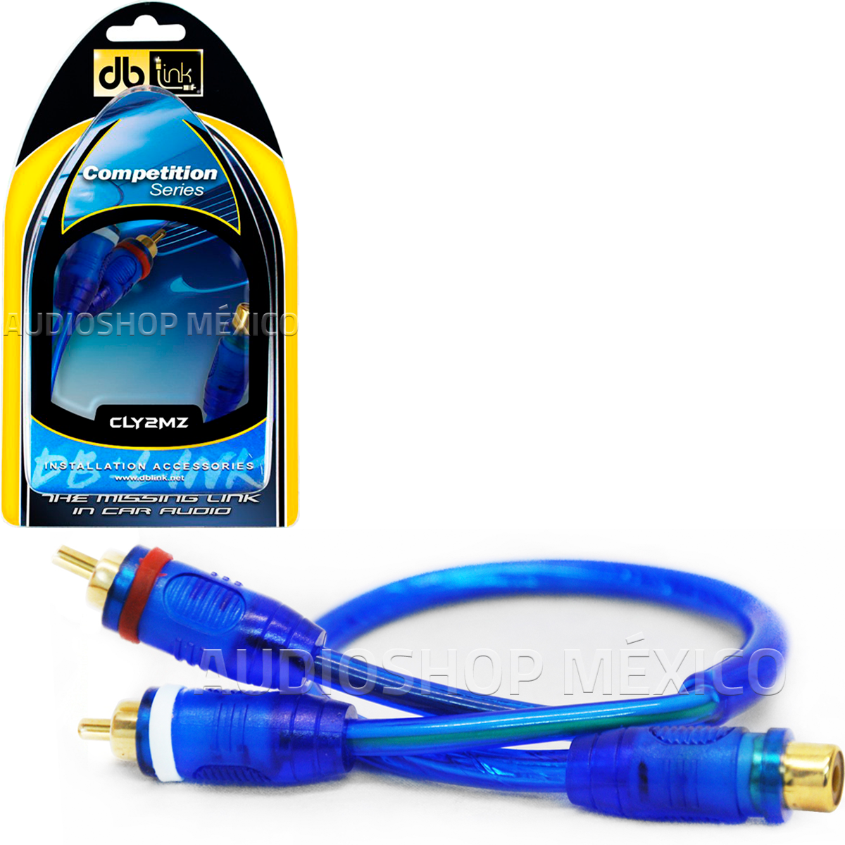 Cable RCA DB Link CLY2MZ 2 Conectores Macho y 1 Conector Hembra Blindaje electromagnético