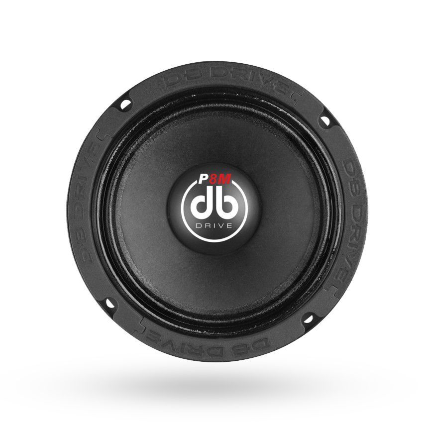 Medio Rango Open Show DB Drive P8M 6C 400 Watts 6.5 Pulgadas 8 Ohms 250 Watts RMS Elite PRO Audio Series (Venta individual)