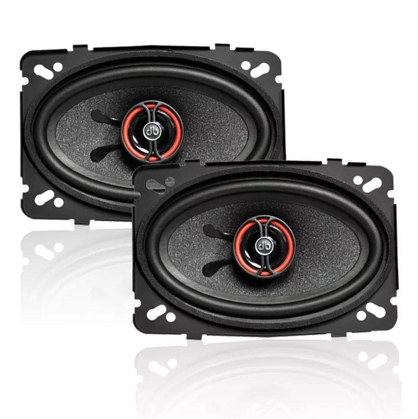 Bocinas Coaxiales DB Drive S3 46v2 200 Watts 4x6 Pulgadas 4 Ohms 50 Watts RMS 2 Vías