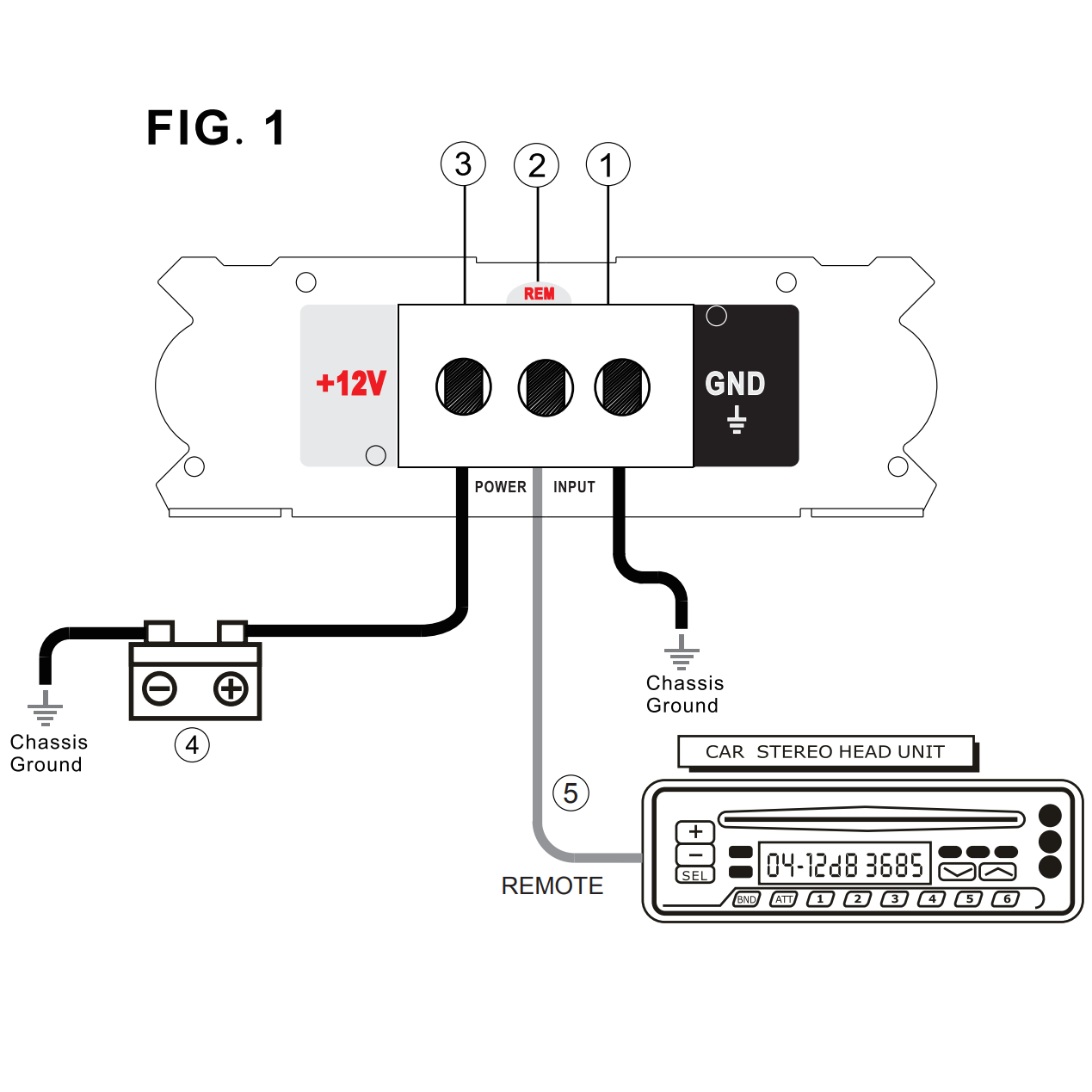 Capacitor Digital DB Drive DBCAP5 5 Faradios 12-24 V DC Okur Series Tipo Amplificador