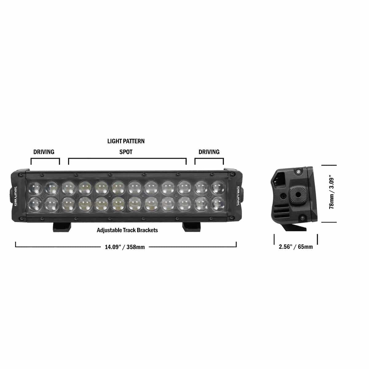 Barra de Luz Marina LED DB Link Lighting Solutions DBLB14RGB 36 Watts 14 Pulgadas