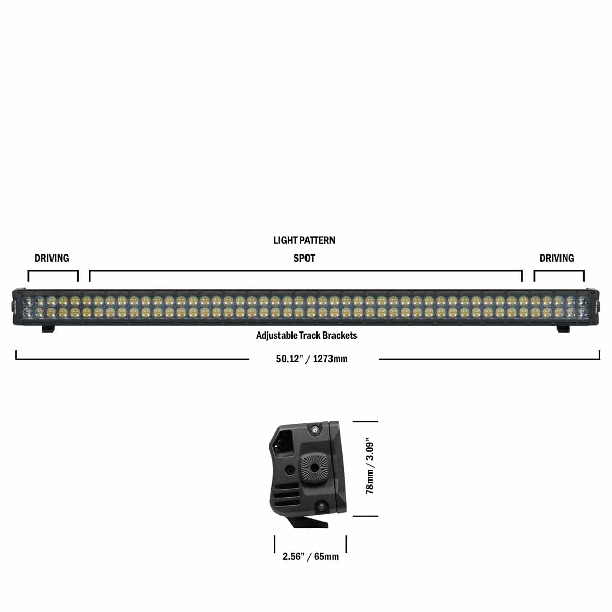 Barra de Luces de patrón LED RGB DB Link Lighting Solutions DBLB50RGB 50 Pulgadas