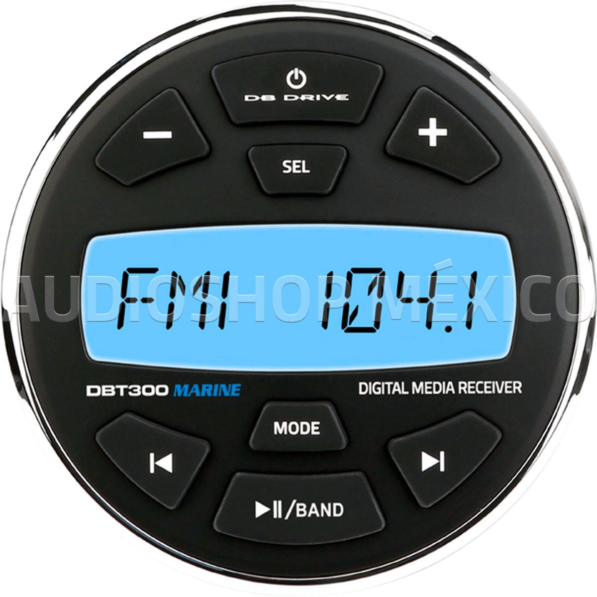 Estereo Digital Marino DB Drive DBT300 BT AUX FM Lancha Todoterreno Amphibious Series