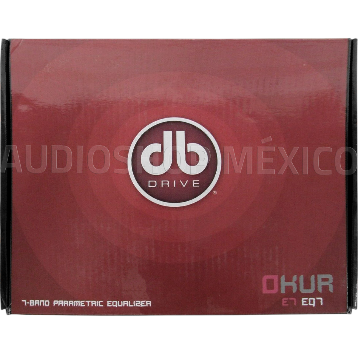 Ecualizador Paramétrico Profesional DB Drive E7 EQ7 7 Bandas 8 Volts Okur Series