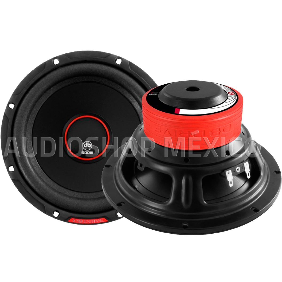 Subwoofer Profesional DB Drive K4 8D2 1000 Watts 8 Pulgadas 2 Ohms Doble Bobina Open Show Okur Series