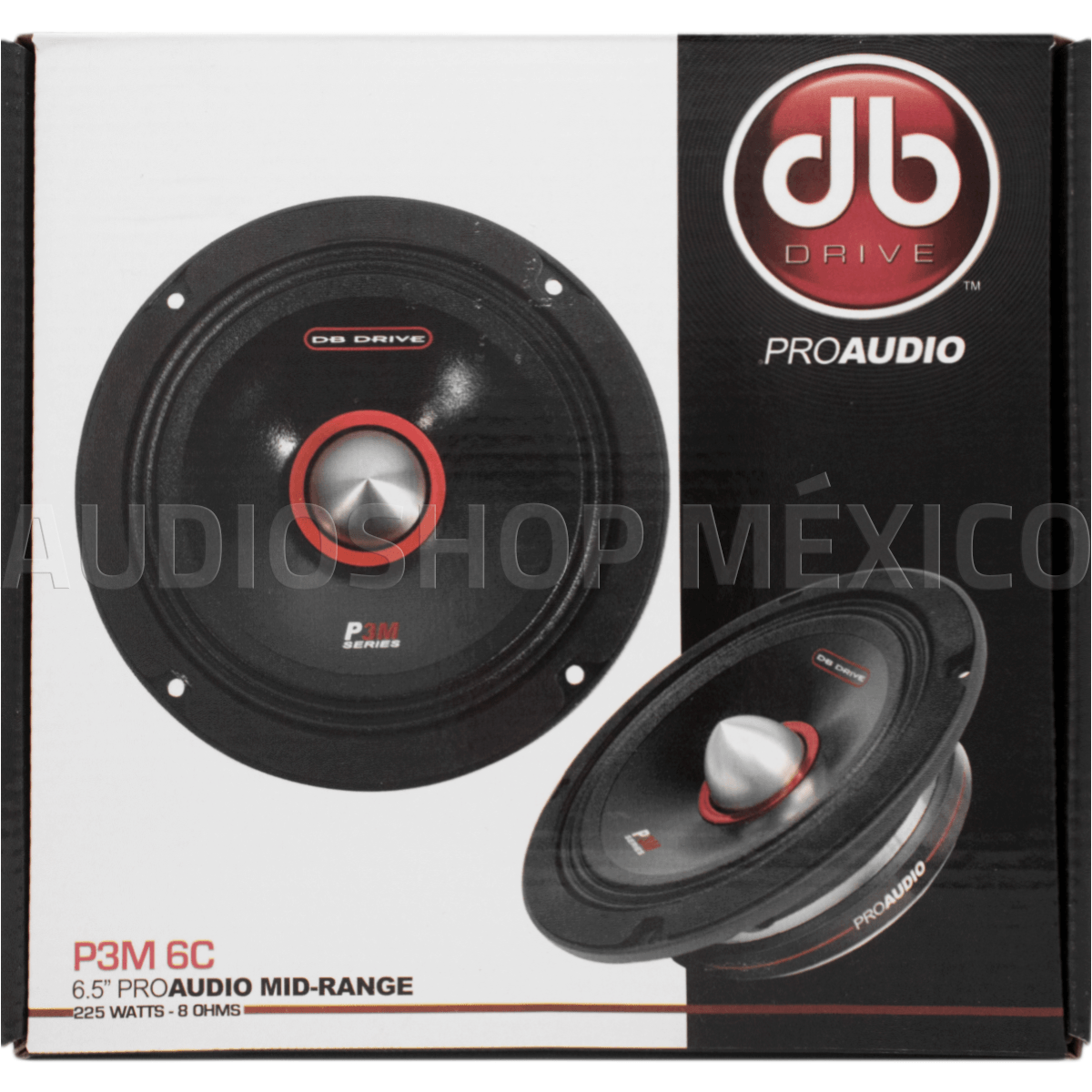 Medio Rango DB Drive P3M 6C 225 Watts 6.5 Pulgadas 8 Ohms PRO Audio Series (Venta individual)