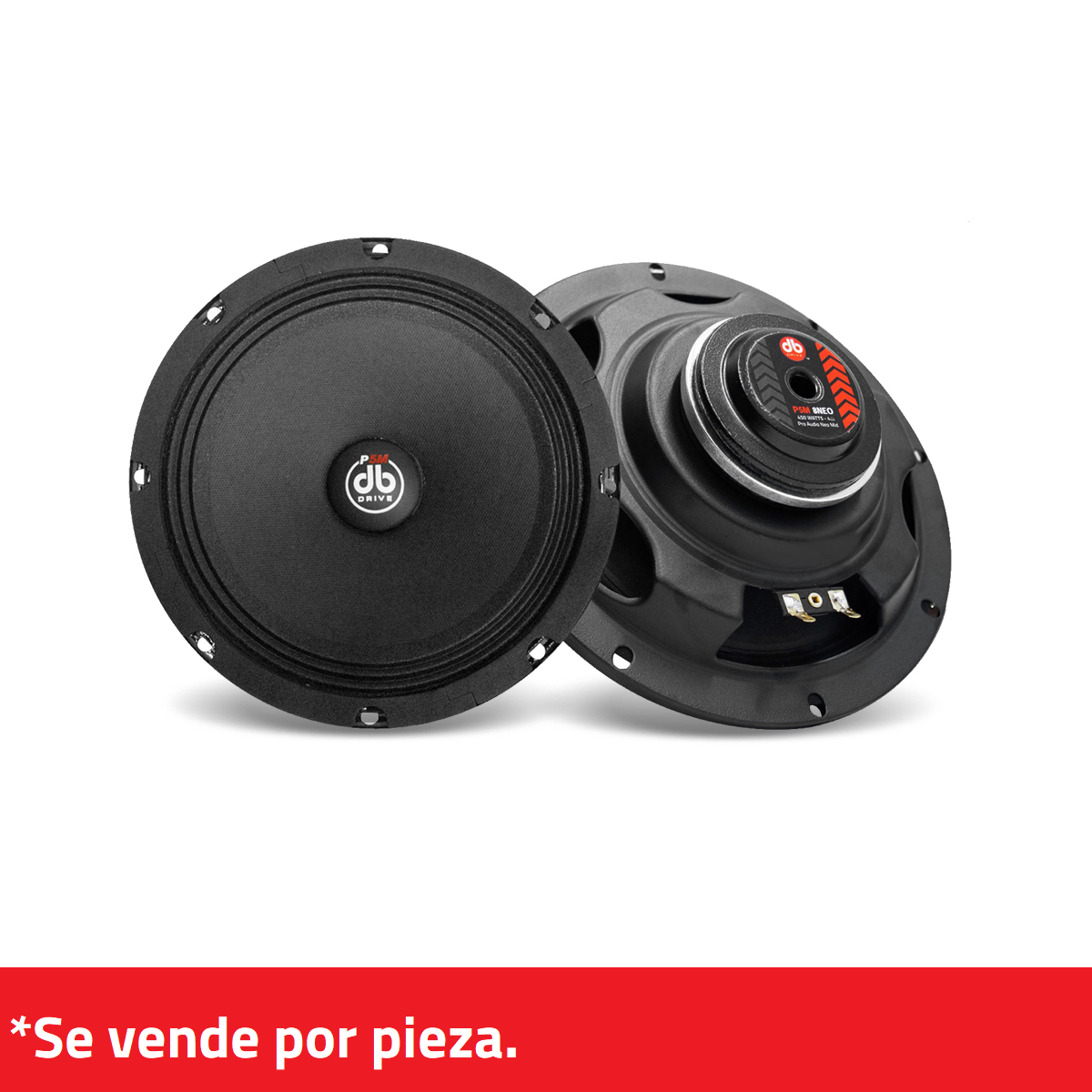 Medio Rango Profesional NEO DB Drive P5M 8NEO 450 Watts 8 Pulgadas 4 Ohms (Venta individual)