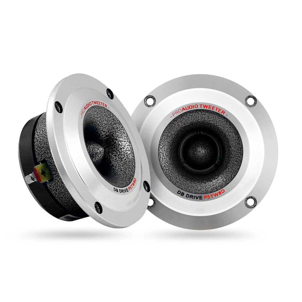 Tweeters de Bala con filtro DB Drive P5TW 8D 300 Watts 1 Pulgada 4 Ohms Open Show SPL