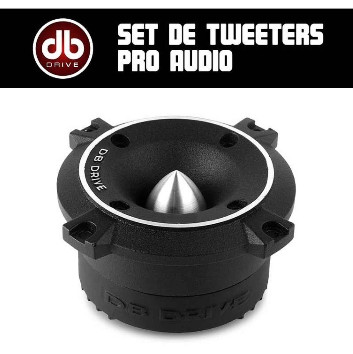 Set de Tweeters DB Drive P7TW 3D 350 Watts 1 Pulgada 4 Ohms