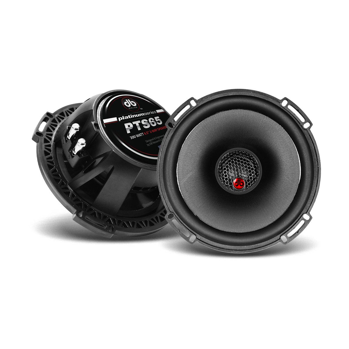 Bocinas DB Drive PTS65 300 Watts 6.5 Pulgadas 4 Ohms 100 Watts RMS 2 Vías Platinum Series