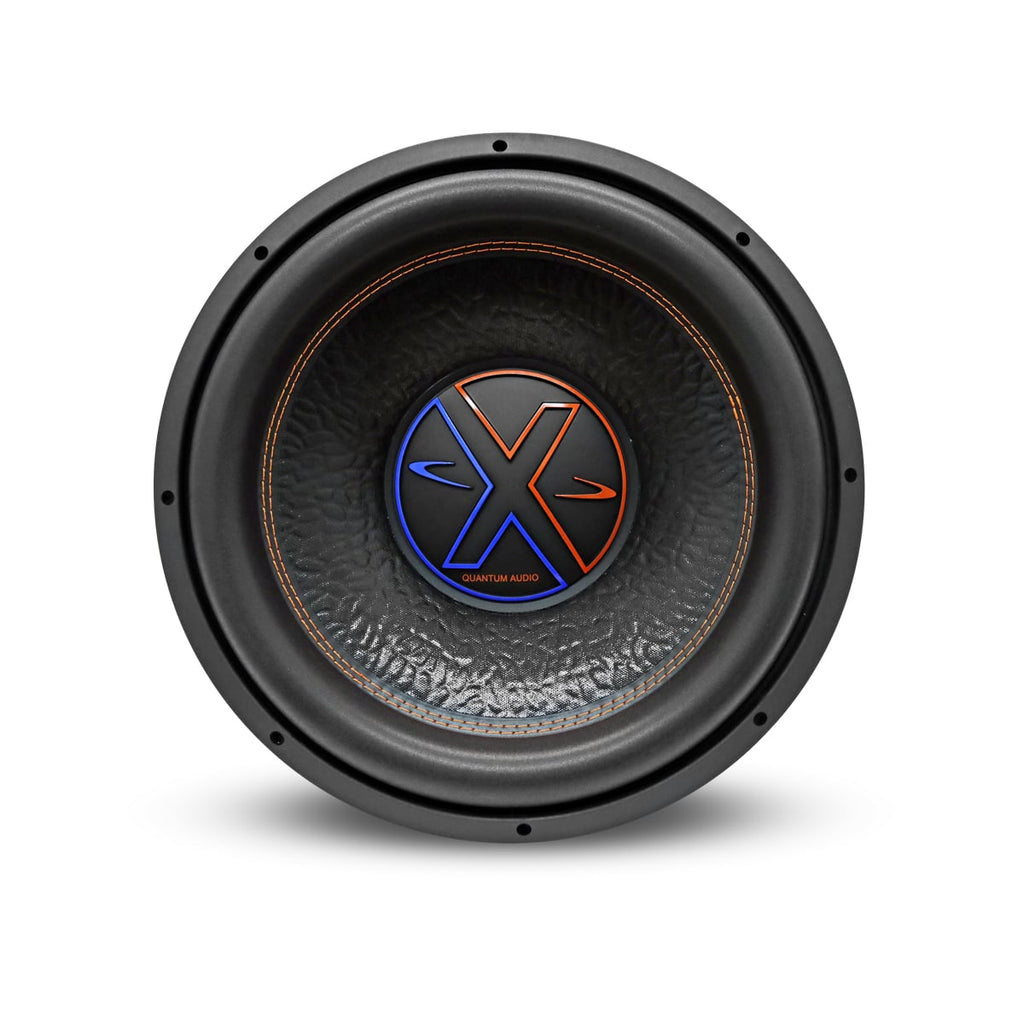 Subwoofer Quantum Audio QWX4000/12D4 4000 Watts 12 Pulgadas 4 Ohms Doble Bobina QWX Series