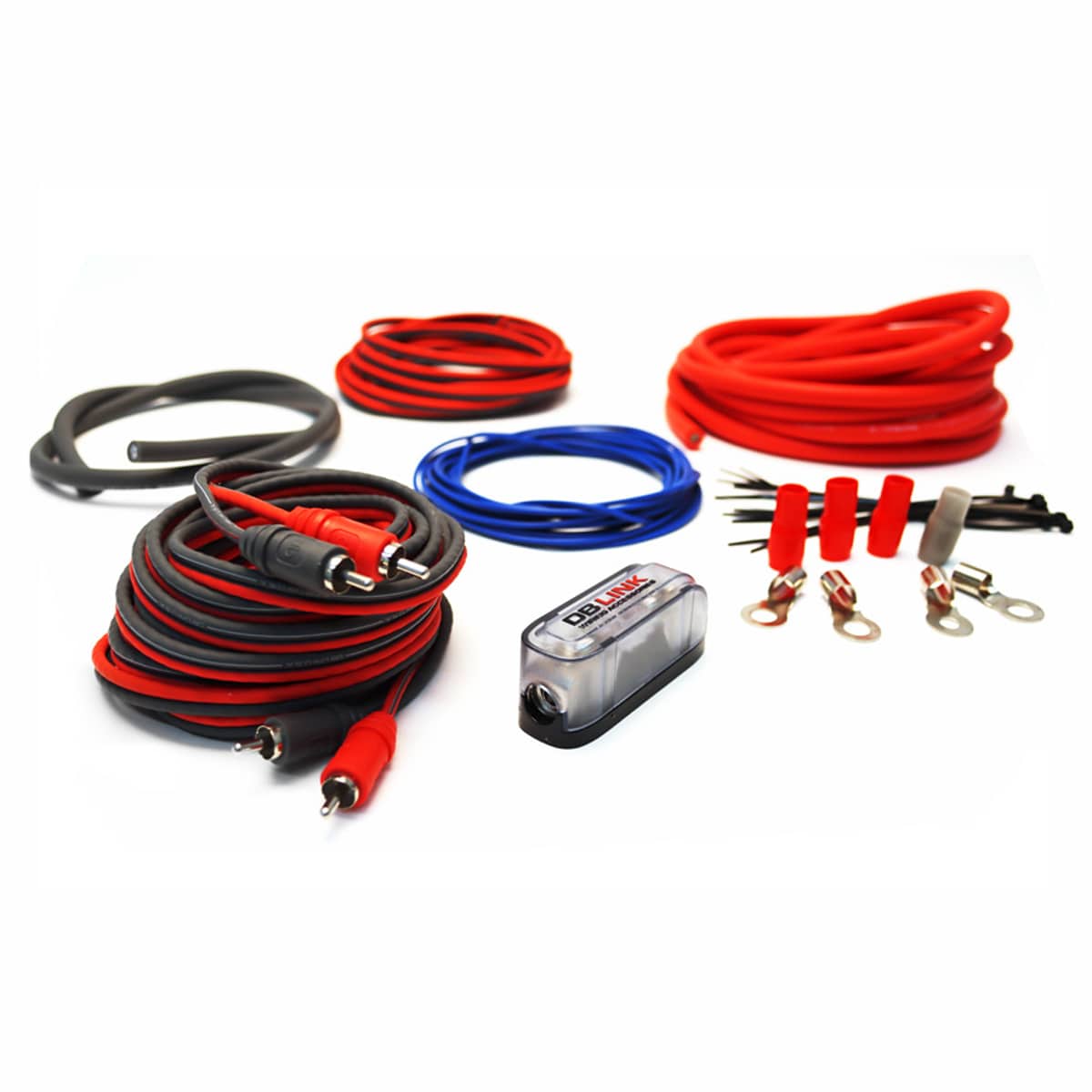 Kit de Instalación Mini ANL Calibre 4 DB Link RK4-MANL 5.18 metros para amplificador DB Drive X-TREME Red Series