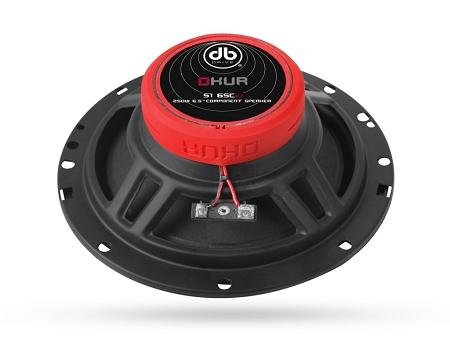 Bocinas DB Drive S1 65v2 250 Watts 6.5 Pulgadas 4 Ohms 55 Watts RMS 2 Vías Okur Series