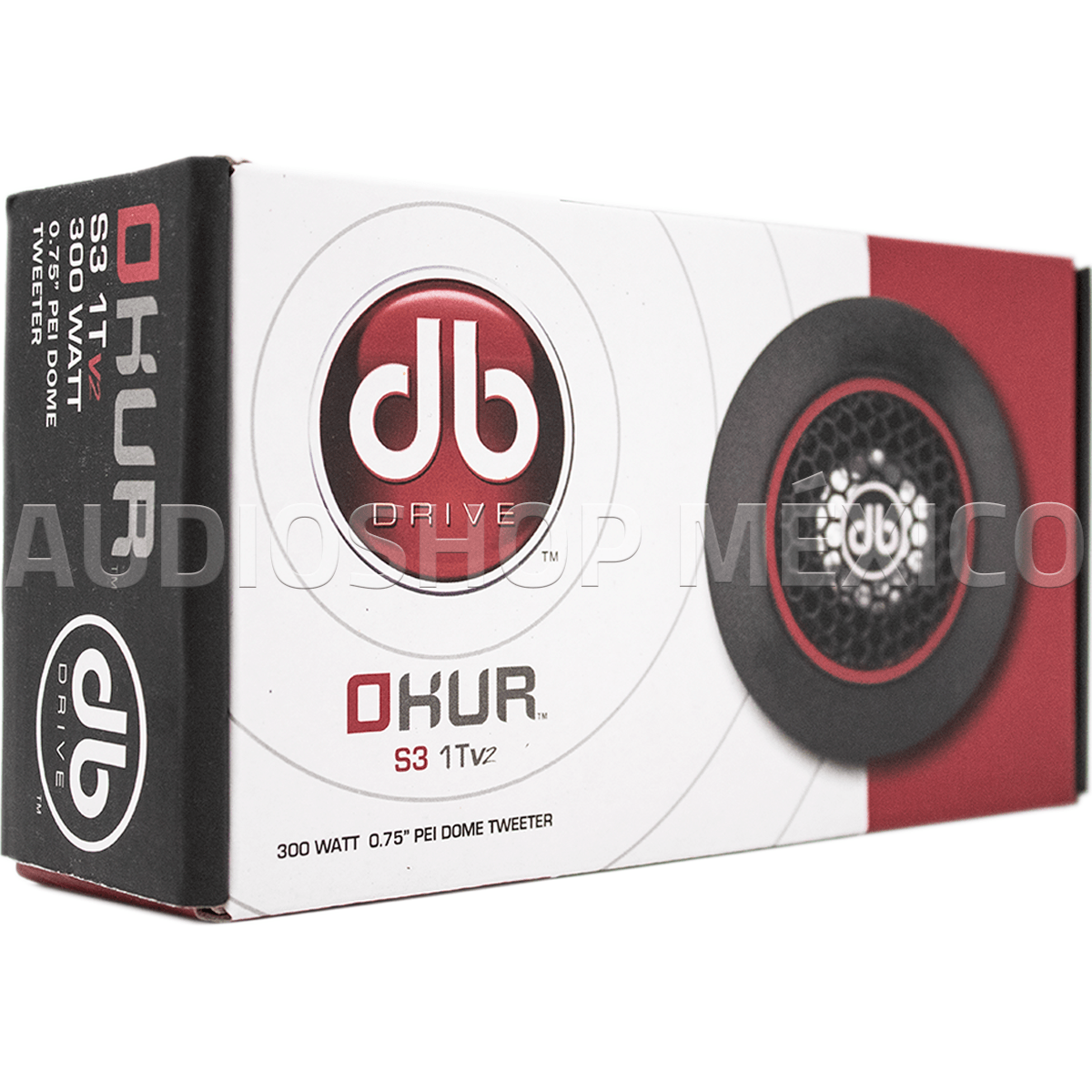 Par De Tweeters DB Drive S3 1Tv2 300 Watts 1/2 Pulgada 65 Watts RMS