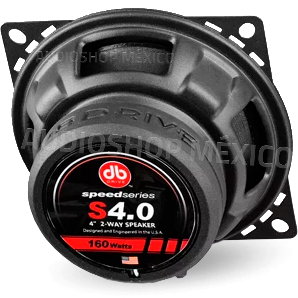 Set de Bocinas Coaxiales DB Drive S4.0 160 Watts 4 Pulgadas 4 Ohms Speed Series