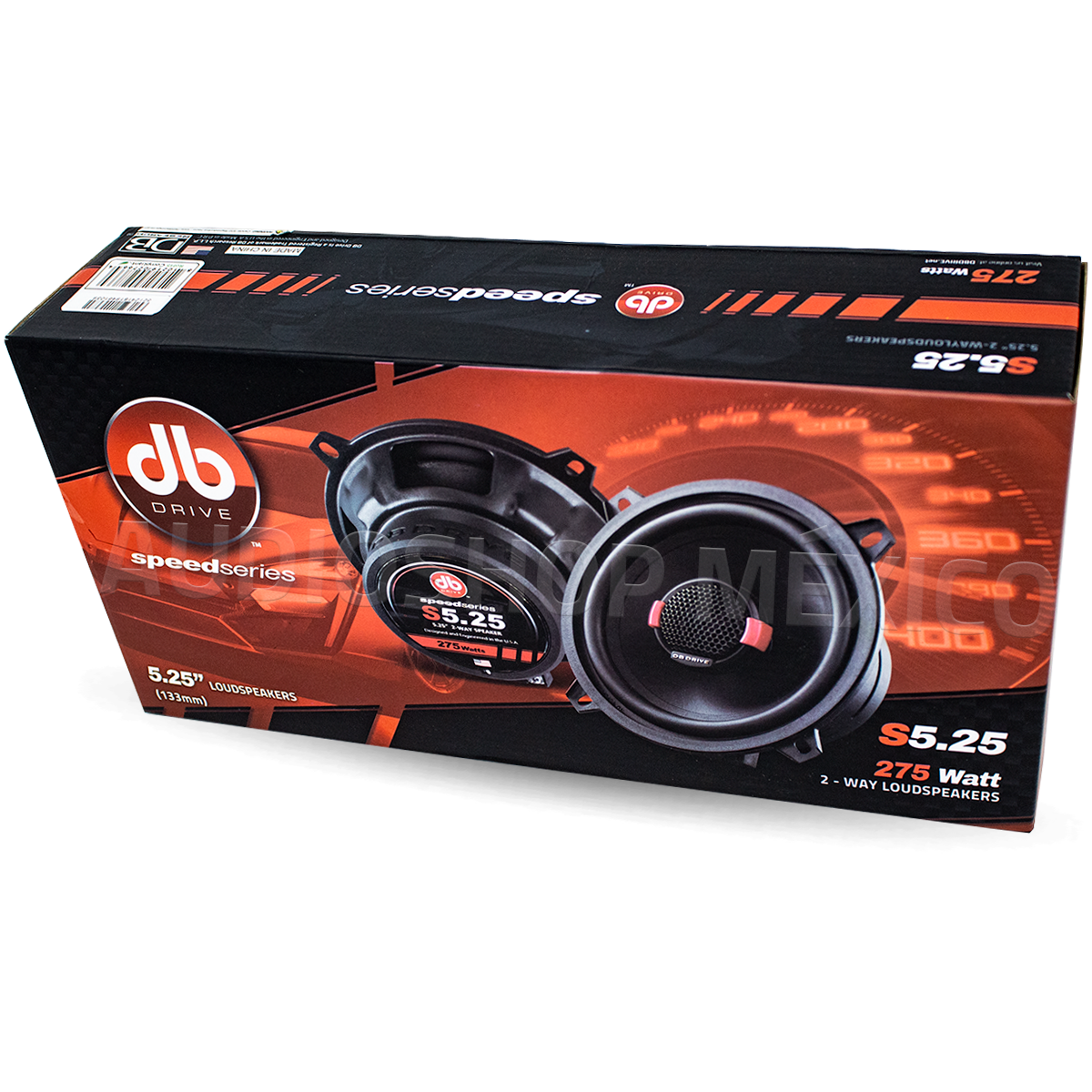 Bocinas DB Drive S5.25 275 Watts 5.25 Pulgadas Spark Atos 2 Vías