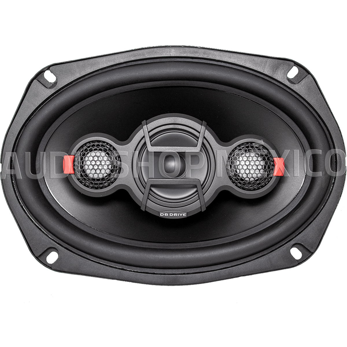 Bocinas Coaxiales DB Drive S69P 600 Watts 6x9 Pulgadas 4 Vías 250 Watts RMS SPL Speed Series