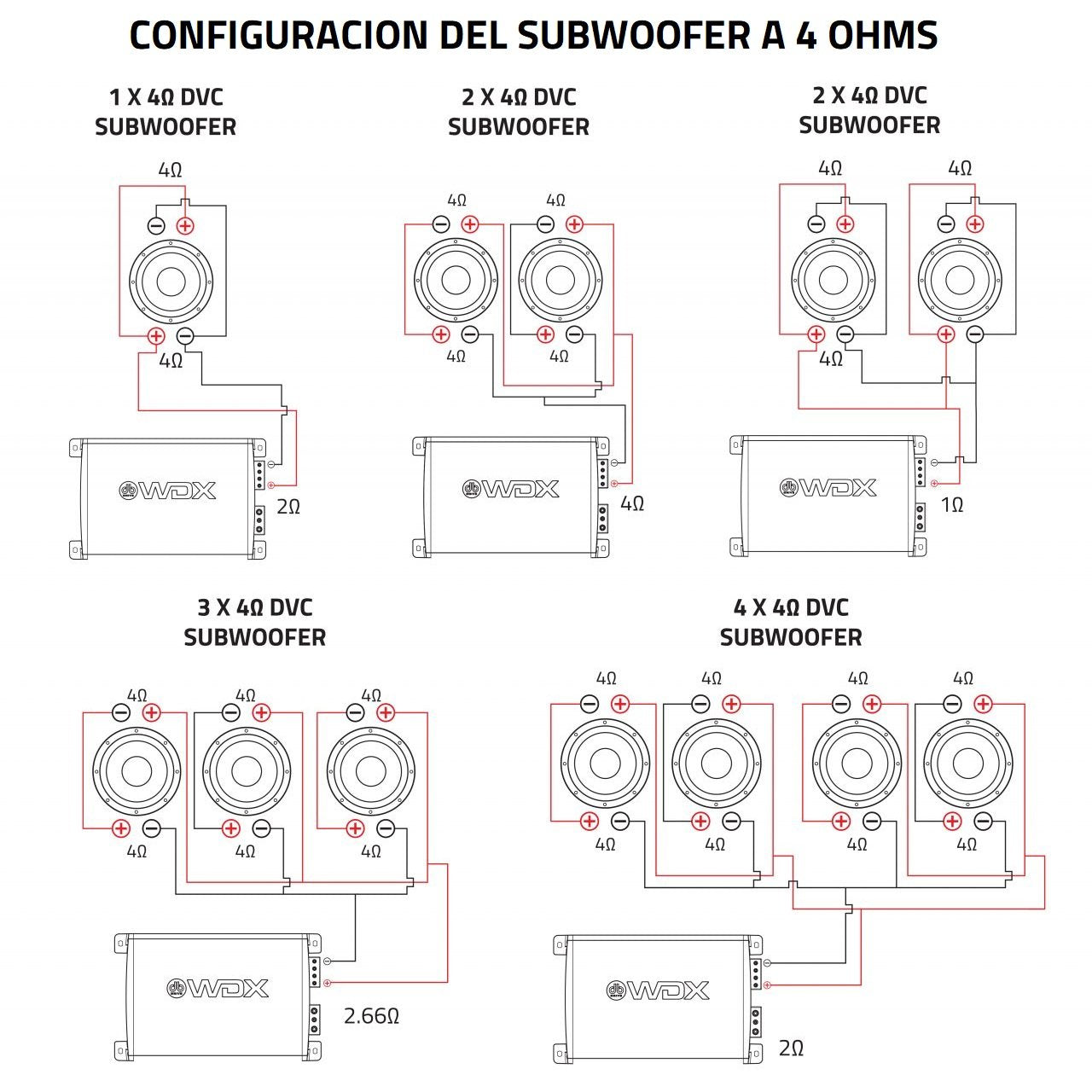 Subwoofer de Competencia DB Drive SPX12D4 900 Watts 12 Pulgadas 4 Ohms DVC Speed Series