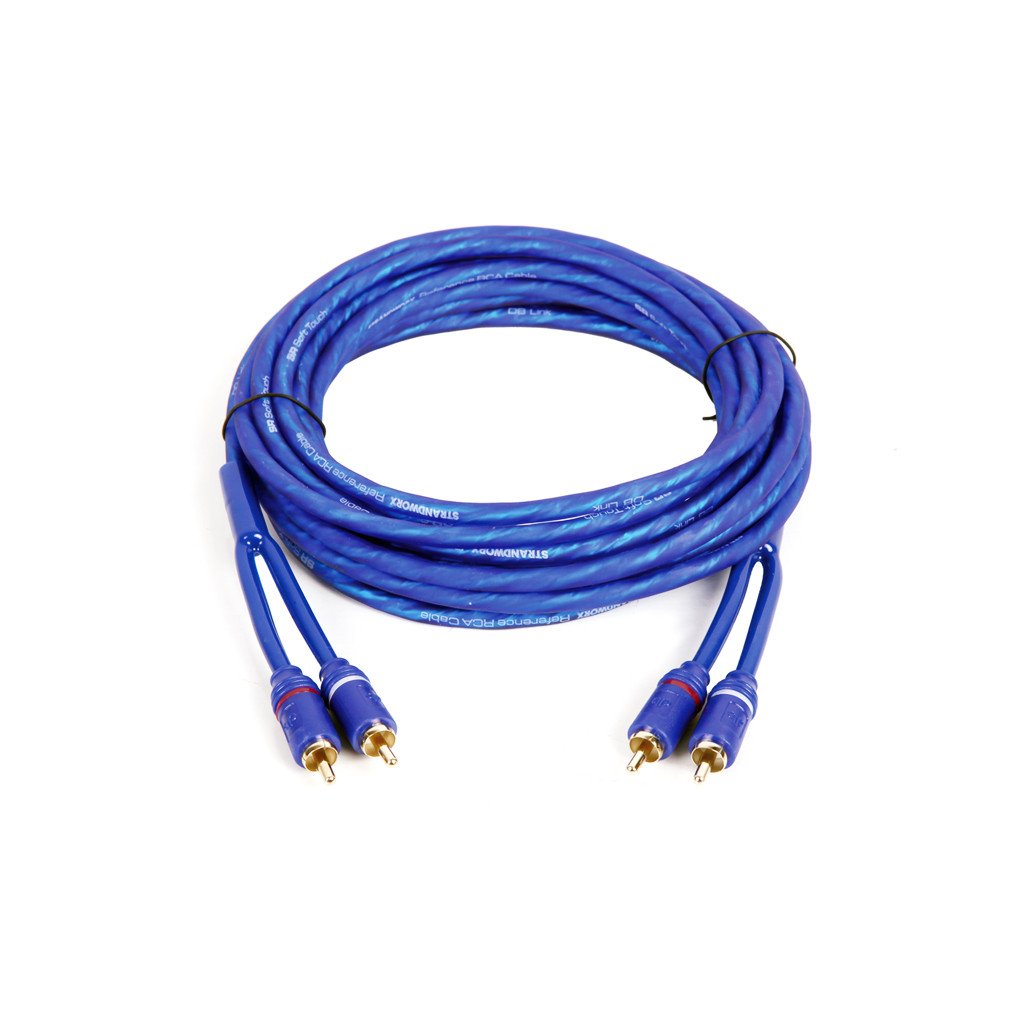 Cable RCA DB Link SR20 20 pies 6.09 metros con Triple blindaje cobre 100% libre de oxígeno Strandworx