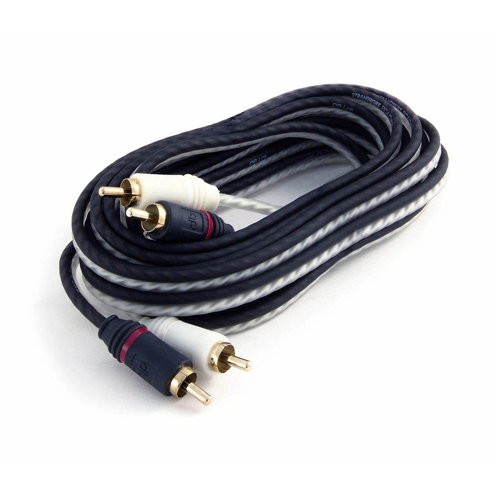 Cable RCA DB Link SX12 12 pies 3.65 metros chapado en oro cobre 100% libre de oxígeno Strandworx