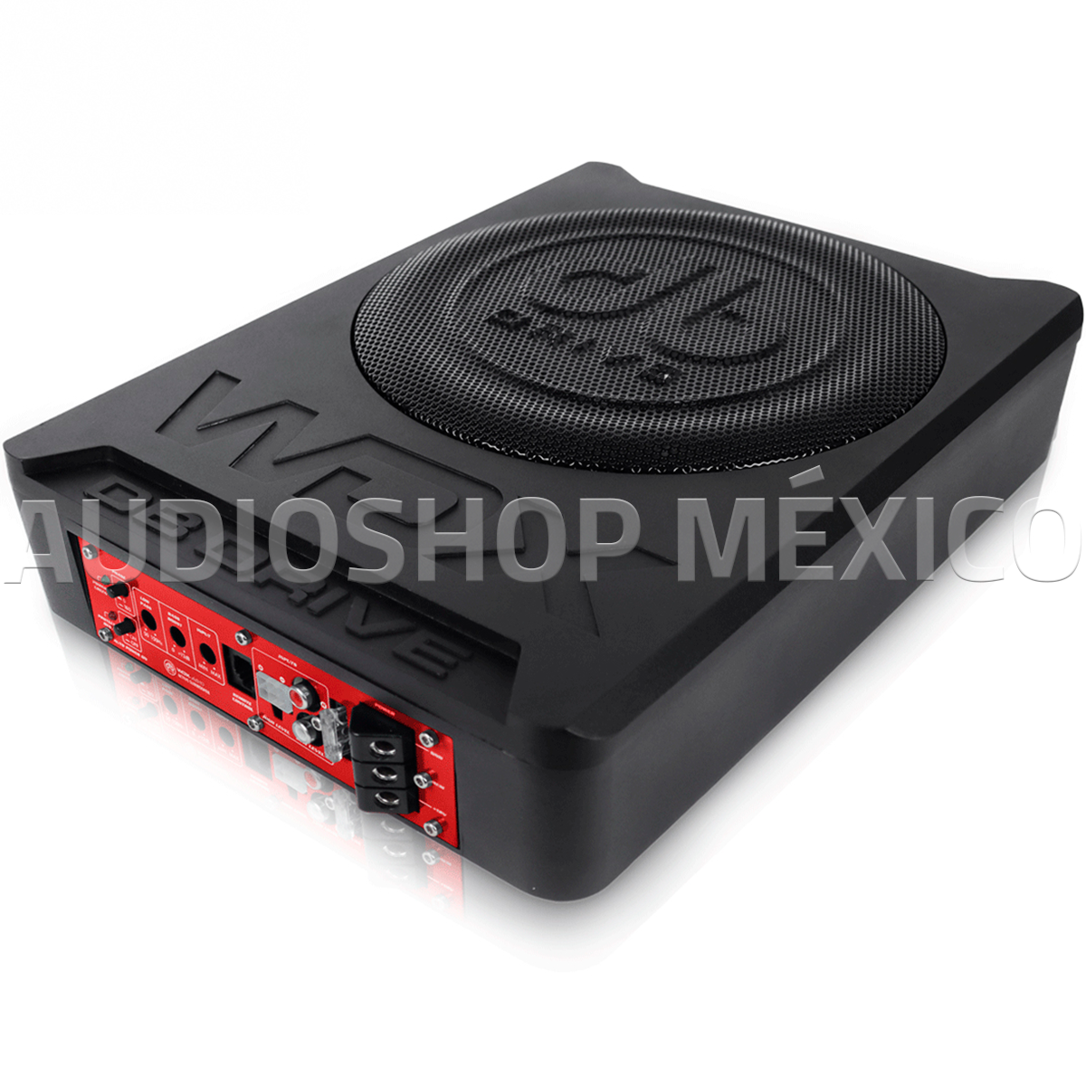 Subwoofer Amplificado DB Drive WDX-AS10 900 Watts 10 Pulgadas con Controlador de bajos remoto WDX Series