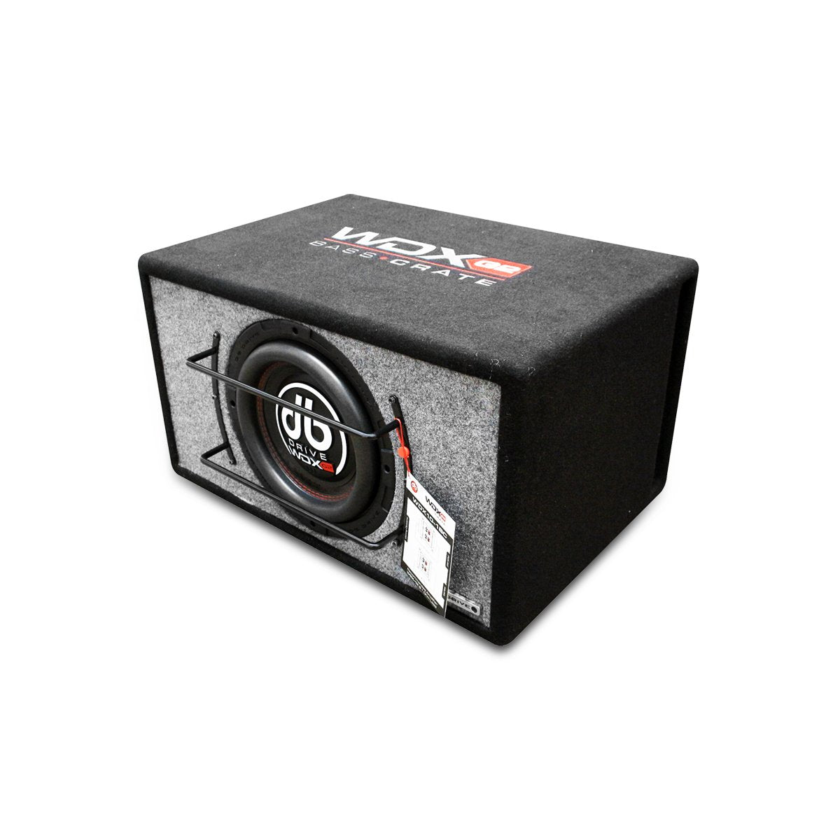 Cajón con 1 Subwoofer DB Drive WDX10-1BC 1000 Watts WDX Series