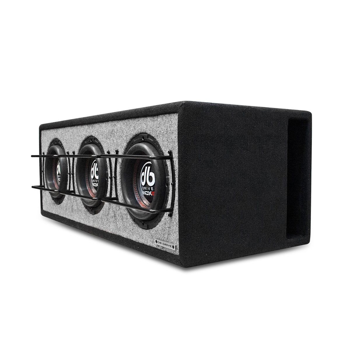 Cajón con 3 Subwoofers Profesionales DB Drive WDX6-3BC 1500 Watts 6.5 Pulgadas 750 Watts RMS