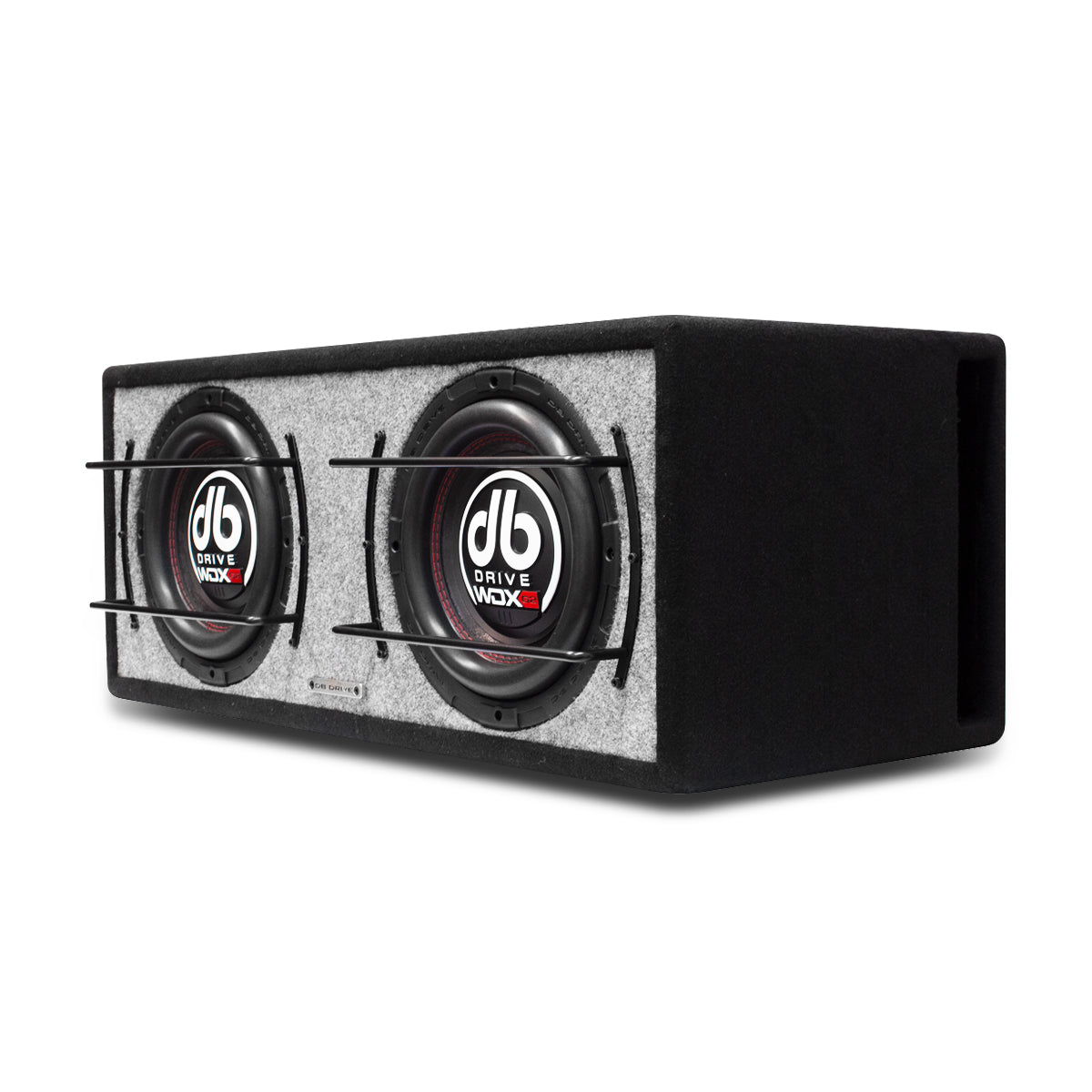 Cajón con 2 Subwoofers WDX DB Drive WDX8-2BC 1500 Watts 8 Pulgadas 750 Watts RMS WDX Series