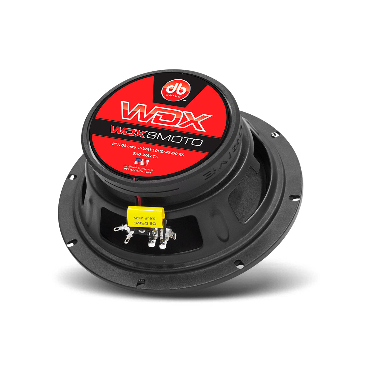 Bocinas Coaxiales Marinas DB Drive WDX8MOTO 500 Watts 8 Pulgadas 4 Ohms