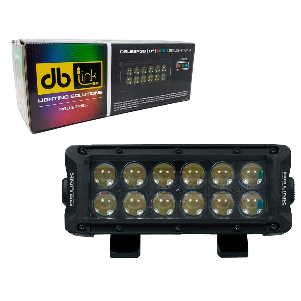 Barra de luz marina LED RGB DB Link Lighting Solutions DBLB8RGB 18 Watts 8 Pulgadas