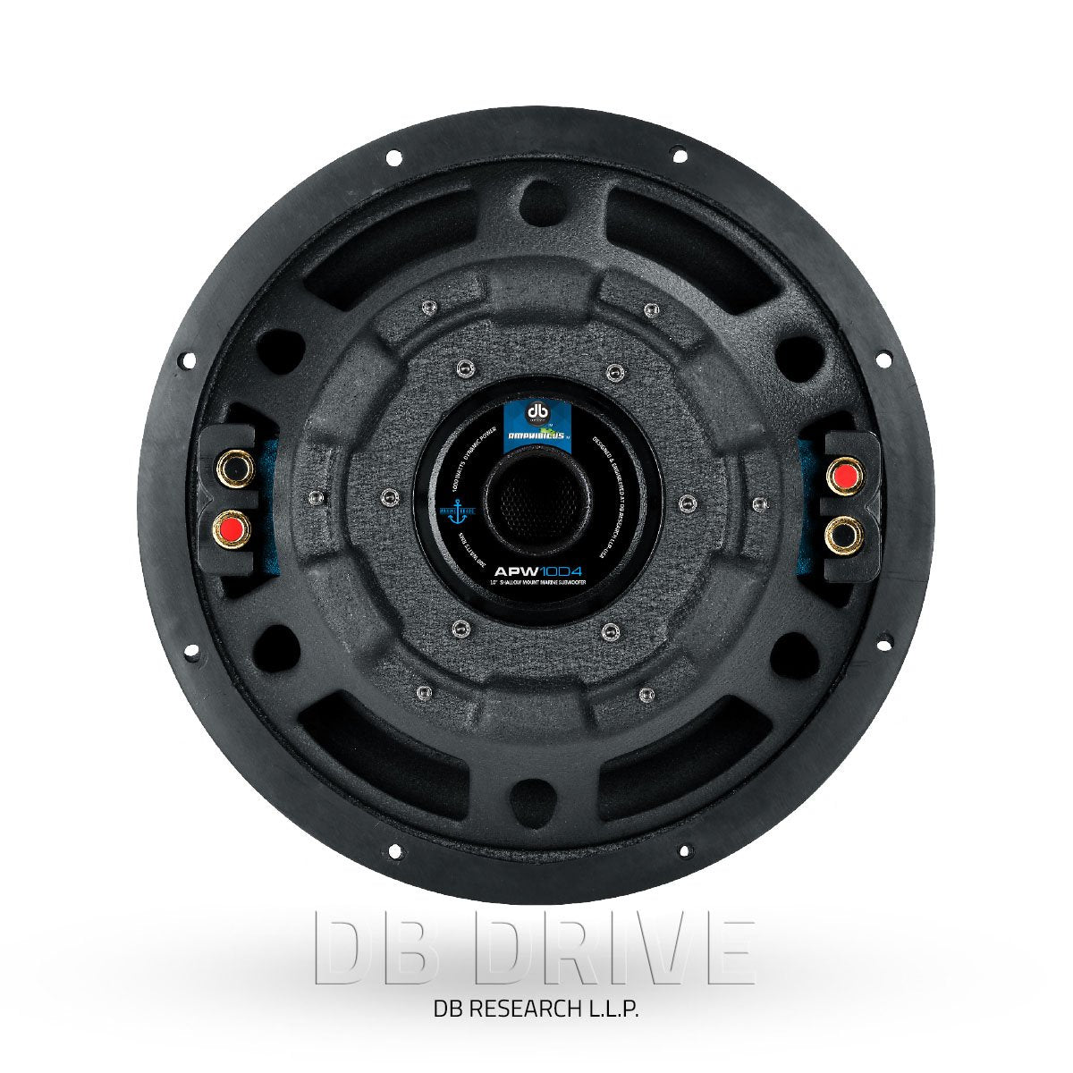 Subwoofer Plano Marino DB Drive APW10D4 1000 Watts 10 Pulgadas 4 Ohms