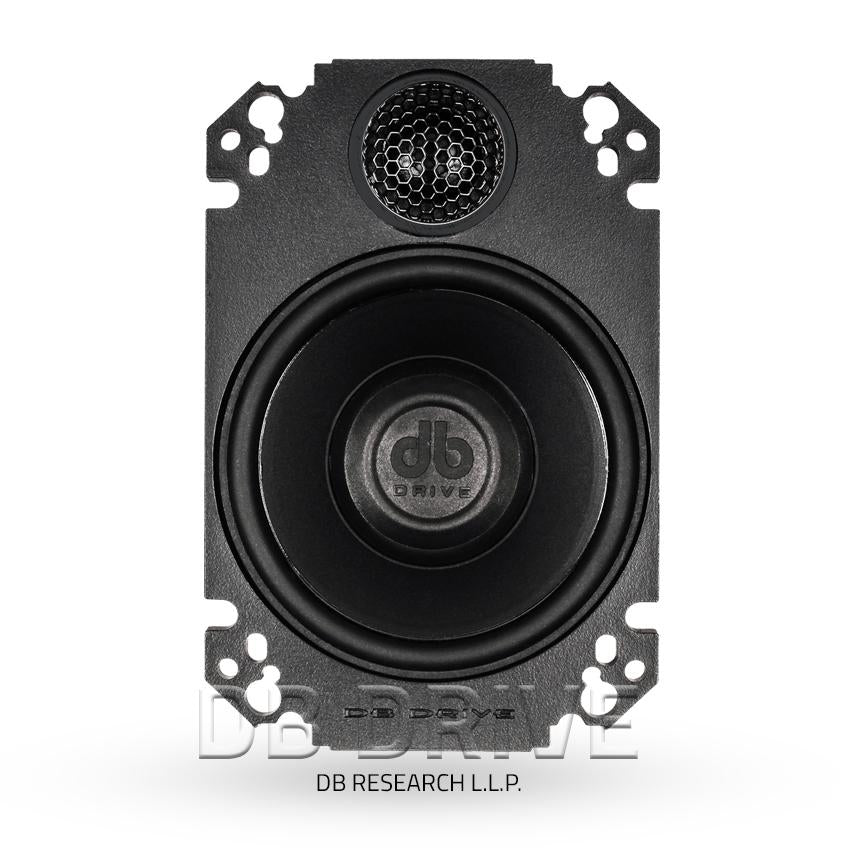 Bocinas DB Drive PTS46 180 Watts 4x6 Pulgadas 2 Ohms 65 Watts RMS Fidelidad Spark