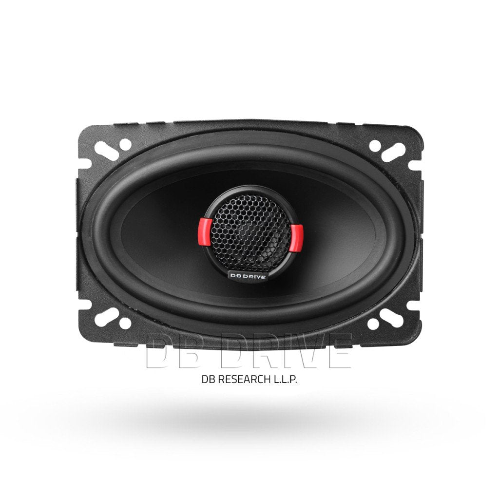 Bocinas Coaxiales para auto DB Drive S46 160 Watts 4x6 Pulgadas 2 Vías Speed Series