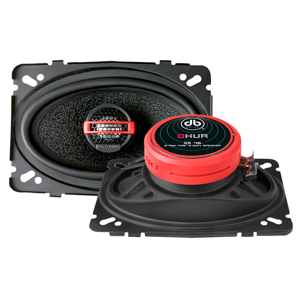 Bocinas Coaxiales DB Drive S5 46v2 275 Watts 4x6 Pulgadas Okur Series