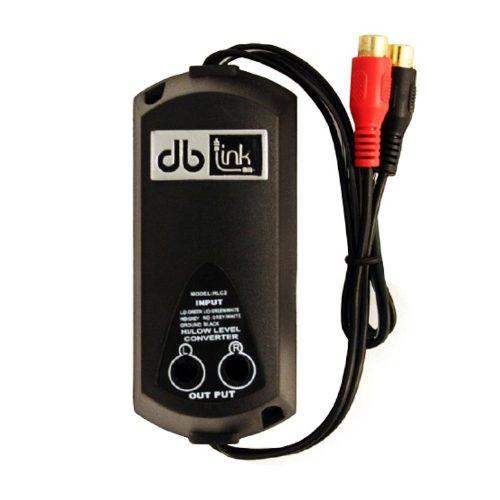 Convertidor de Alta Baja Hi-Low DB Link HLC2 2 Canales 40 Watts por canal Salida ajustable