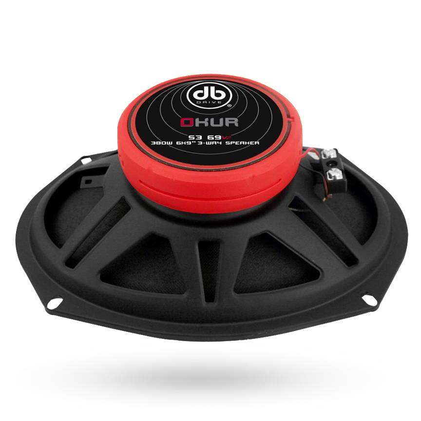 Bocinas DB Drive S3 69v2 380 Watts 6x9 Pulgadas 3 Vías Okur Series