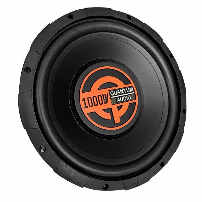 Subwoofer Quantum Audio Q1000/10D4 1000 Watts 10 Pulgadas 4 Ohms